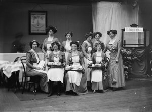 Refreshment department at the Women