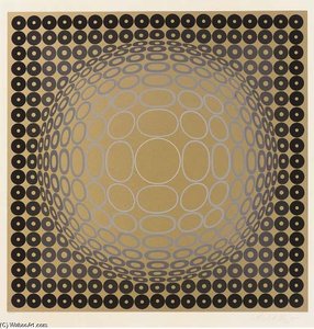 Abstracto 10 — Victor Vasarely