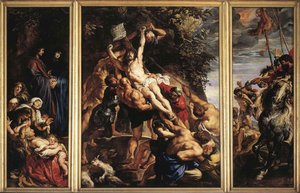The Elevation Of The Cross — Peter Paul Rubens, Baroque