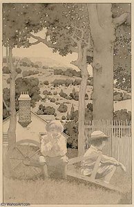 Lusisti Satis — Maxfield Parrish