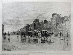 Une Matinée D — Félix Hilaire Buhot