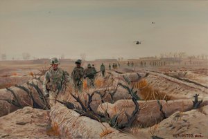 Patrolling The Vineyard — M. Sgt. Martin Cervantez