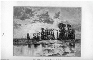 Englische Landschaft — Karl Heffner