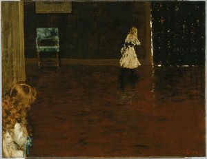 Hide And Seek — William Merritt Chase, American Impressionism