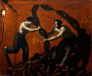 The Merchant Navy The Chain Locker — Henry Marvell Carr, Social Realism