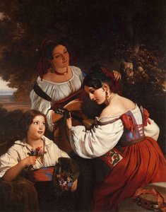 Roman Genre Scene — Franz Xavier Winterhalter