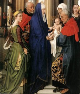 St Columba Altarpieze (Detail)