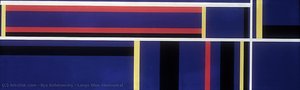 Large Blue Horizontal — Ilya Bolotowsky