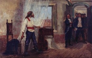 Imprisonment Of Tiradentes (study) — Antonio Parreiras