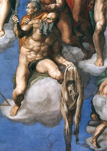 Last Judgment (detail) (8) — Michelangelo Buonarroti, High Renaissance