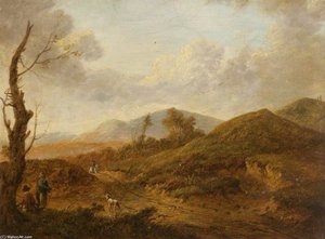 Landscape With Sportsmen — Patrick Nasmyth
