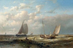 Shipping On A Choppy Sea — Abraham Hulk Senior