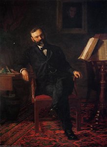 Portrait Of Dr. John H. Brinton — Thomas Eakins