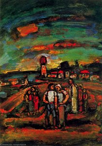 Twilight Or Ile De France — Georges Rouault