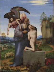 The Sacrifice Of Isaac — Mariotto Albertinelli