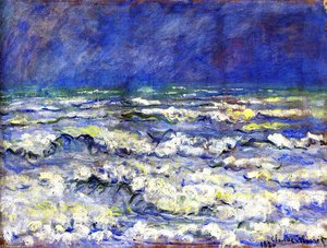 Open Sea, Stormy Weather — Клод Моне, Impressionist Movement