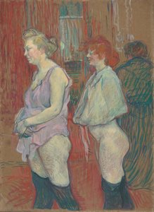 Rue Des Moulins, 1894 — Henri De Toulouse-lautrec