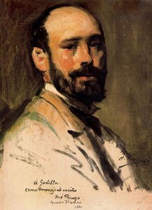 Self-portrait 9 — Ignacio Pinazo Camarlench