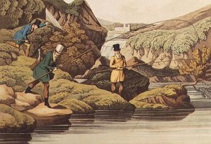 Salmon Fishing — Henry Thomas Alken