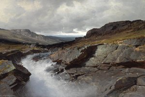 Fjellparti — Andreas Edvard Disen