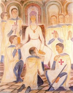 The Enthronement Of Ogier — Balthus