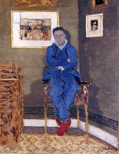Félix Vallotton In His Studio — Jean-édouard Vuillard