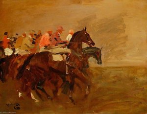 Der Start, Oktober-Treffen, Newmarket, Suffolk