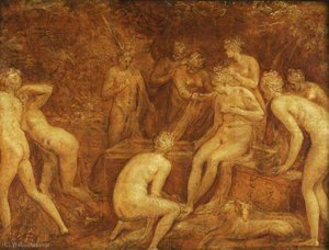 Diana And Actaeon — Frans Floris