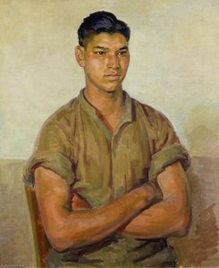 Bombardier Olg, Canadian Forces — Henry Lamb, Contemporary Realism