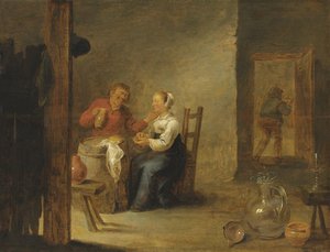 A Tavern Scene — David Teniers The Younger