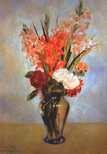 Gladiolen — Pierre-auguste Renoir