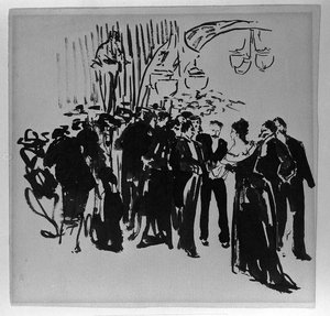 Party Scene — Robert Henri