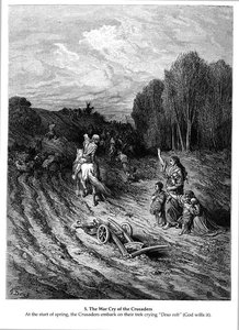 The War Cry Of The Crusaders — Paul Gustave Doré, Romanticism