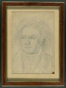 Ludwig Van Beethoven — Carl Friedrich August Von Klöber, Romantic Realism