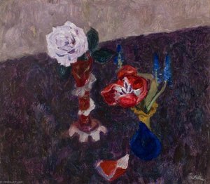 The Blue Rose — Sir William George Gillies