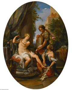 The Toilet Of Bathsheba — Giuseppe Bartolomeo Chiari