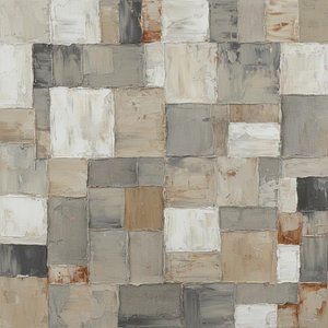Monolithic Tesselation In Earth And Ash: A Singular Study Of Tactile Permanence — David Moreau, Plaster & Texture Art