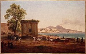 LE GOLFE DE NAPLES, VU DU PAUSILIPE