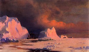The 'panther' In Melville Bay — William Bradford