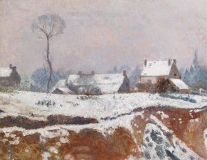 Landscape In Winter — Georges Lemmen