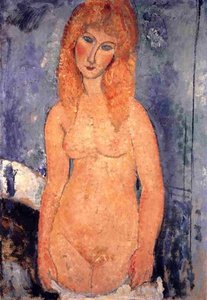 Blonde Nude — Amedeo Clemente Modigliani, Early Modern