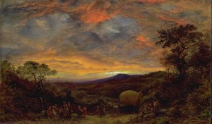 Harvest Home, Sunset The Last Load