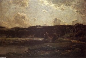 The River Bend — Julian Alden Weir