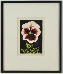 Untitled (pansy) — Joe Brainard