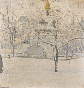 Un Coin De Russie L'hiver — Abraham A Manievich