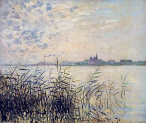 The Seine Near Argenteuil — Claude Monet