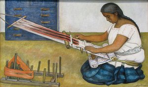 The Weaver — Diego Rivera