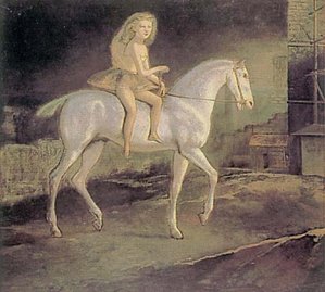 Girl On A White Horse — Balthus
