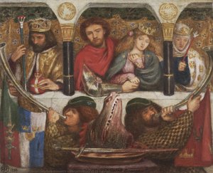 Die Hochzeit Des Heiligen Georg — Dante Gabriel Rossetti