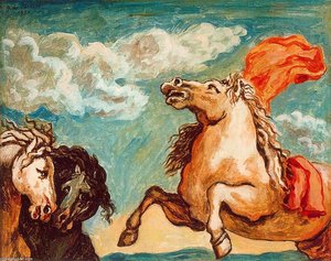 The Intruder — Giorgio De Chirico, Metaphysical Surrealism
